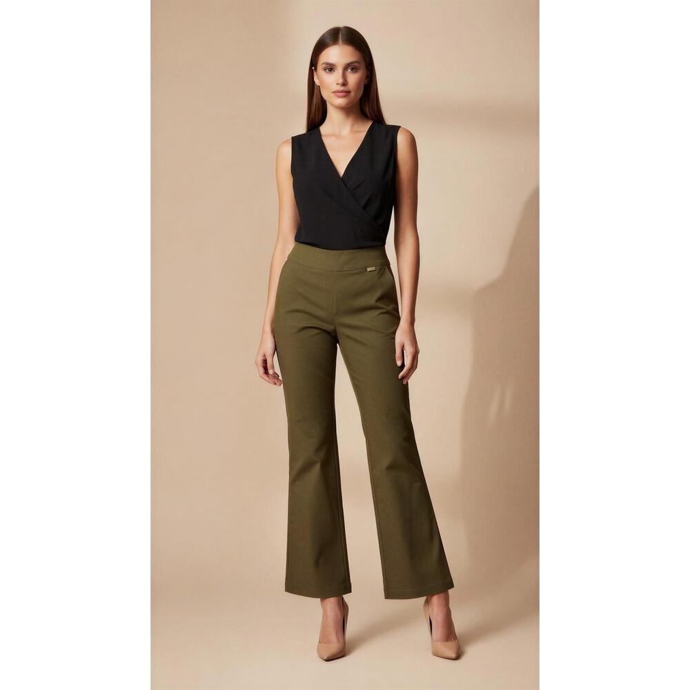 INC International Concepts Women's Wide Leg High-Rise Pull-On Pants Size 12